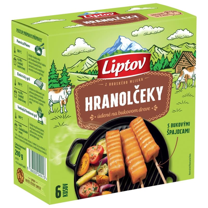 Liptov Cheese fries for grill, 6 pcs