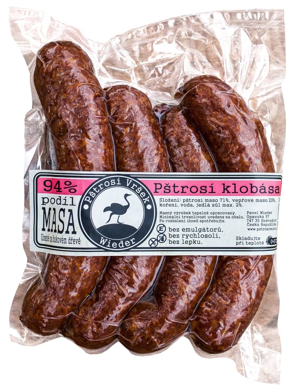 Farma Wieder Ostrich sausage