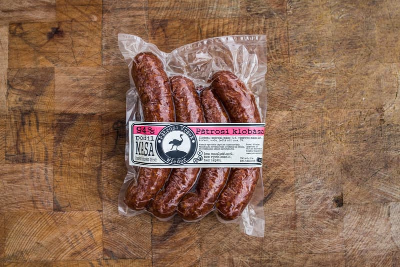 Farma Wieder Ostrich sausage
