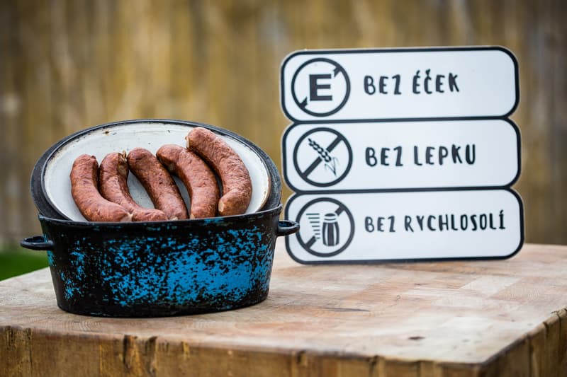 Farma Wieder Ostrich sausage