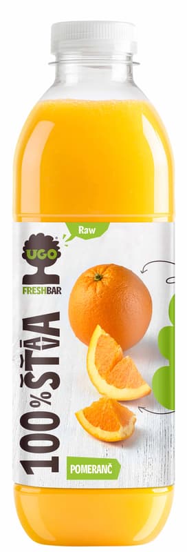 UGO RAW 100% pomeranč