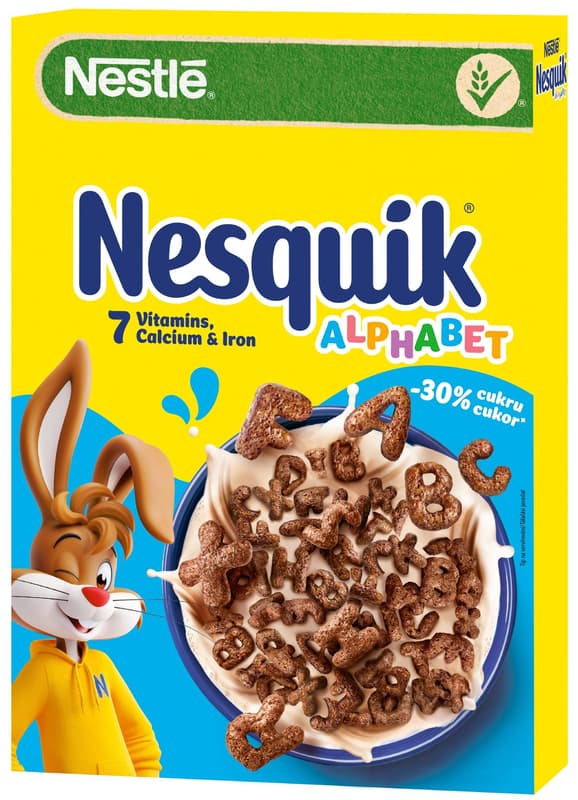 Nestlé NESQUIK Alphabet Breakfast Cereals