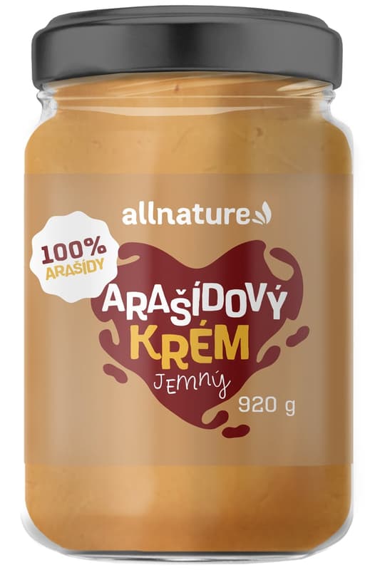 Allnature Arašídové máslo jemné