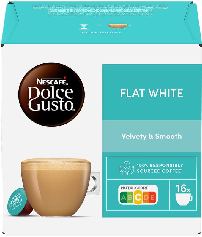 Nescafé Dolce Gusto Flat White 16pcs