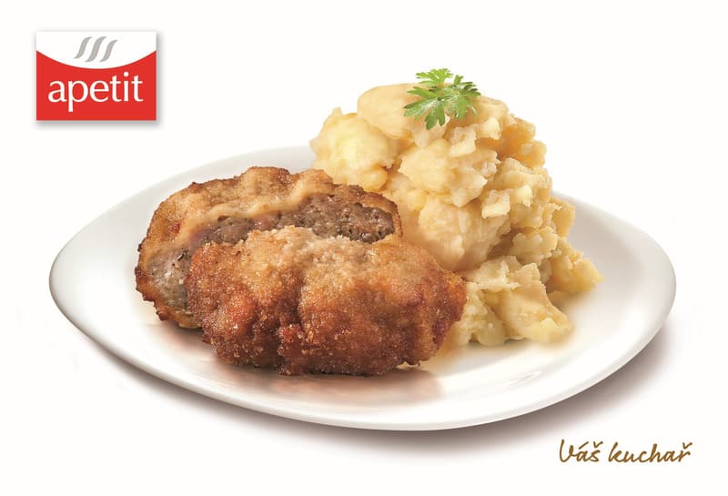 Apetit Dutch schnitzel, mashed potatoes