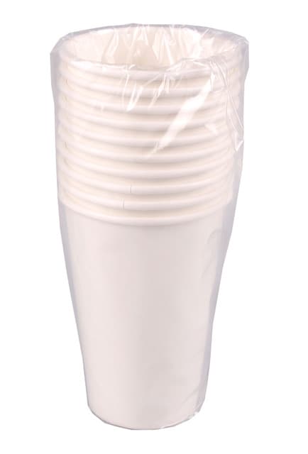 Niteola Papírové kelímky bílé 330 ml