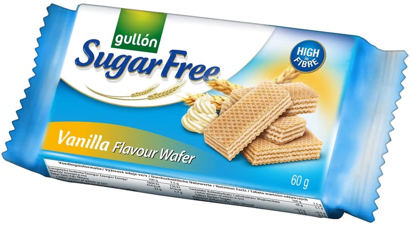 Gullón Vanilla wafer - wafers filled with cream, sugar-free