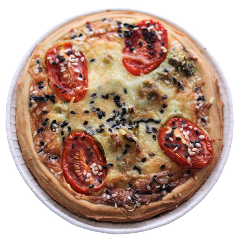 DoDo Quiche brokolicový se sýrem a rajčátky bez lepku
