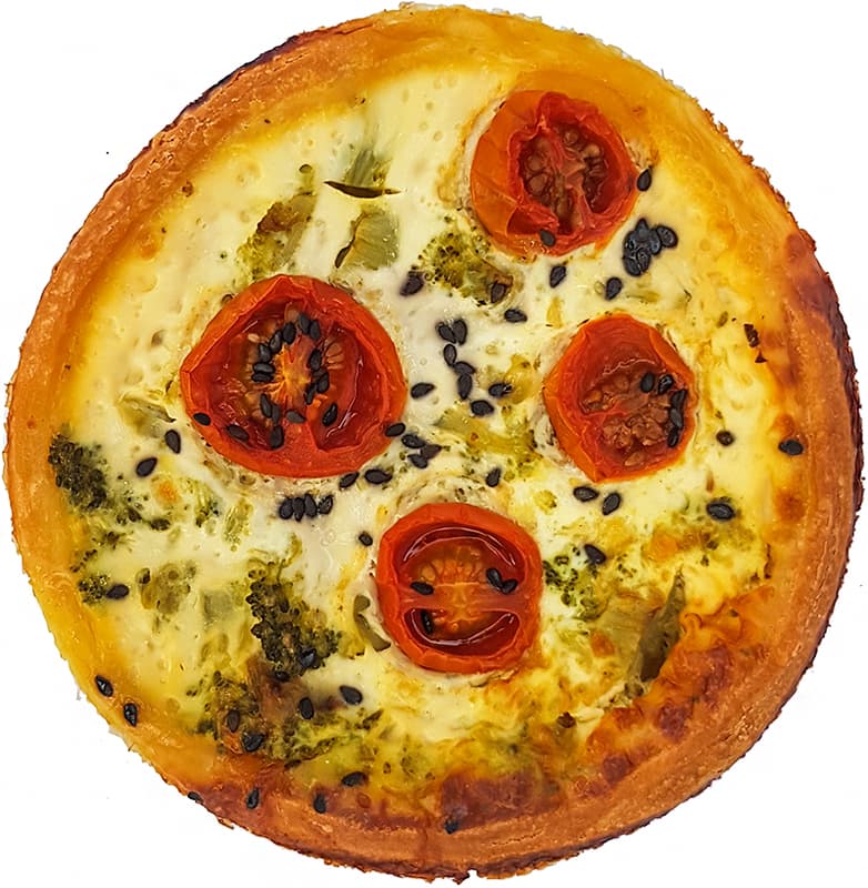 DoDo Quiche brokolicový se sýrem a rajčátky bez lepku