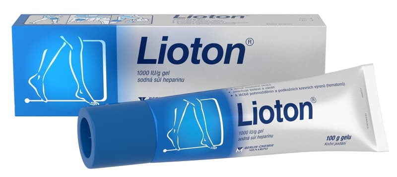 LIOTON 1000IU / G gel 100G