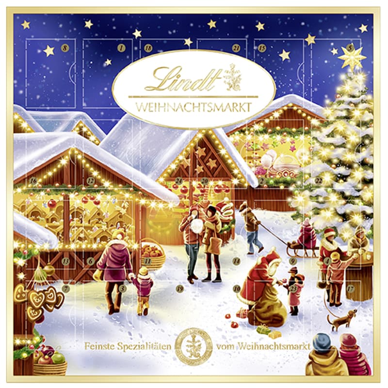 Lindt Adventní kalendář Xmas Market