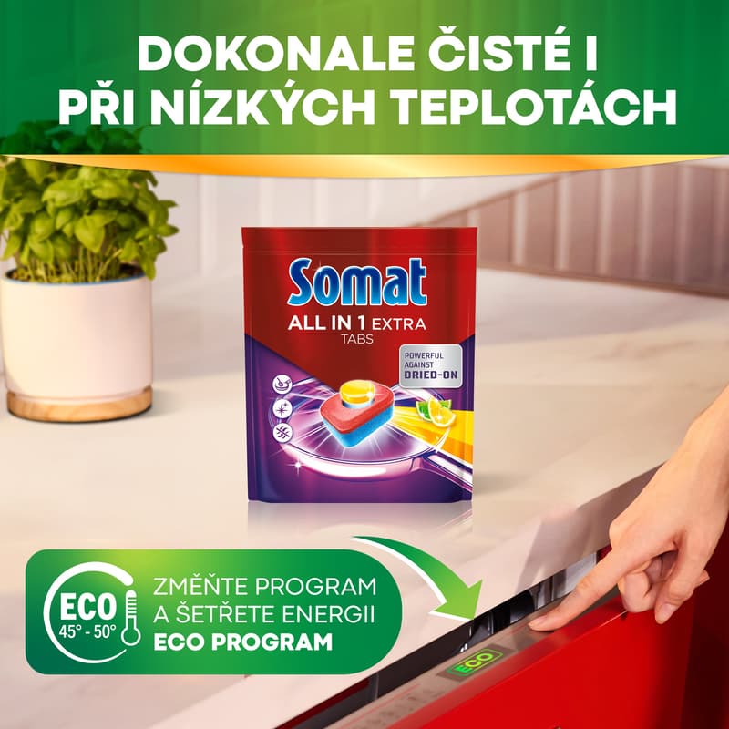 Somat All in 1 Extra Lemon & Lime dishwasher tablets