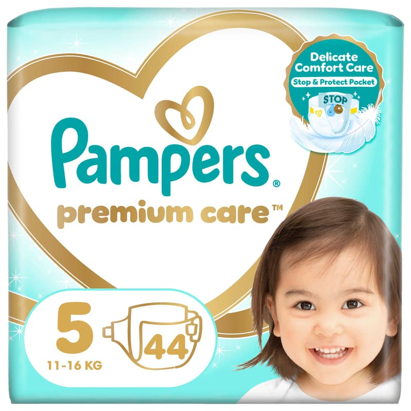 Pampers Premium care junior disposable diapers 5 (11–16 kg)