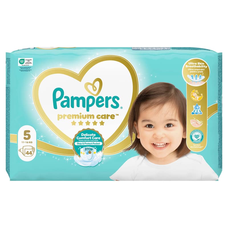 Pampers Premium care junior disposable diapers 5 (11–16 kg)