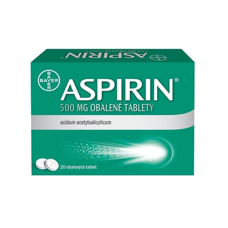 ASPIRIN 500MG coated tablets 20