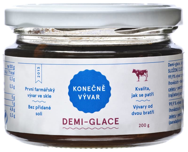 Konečně vývar demi glace