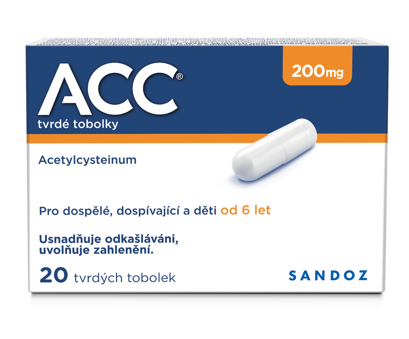 ACC 200MG Tvrdá tobolka 20