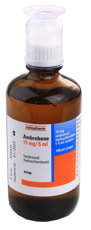 AMBROBENE 15MG/5ML sirup 100ML
