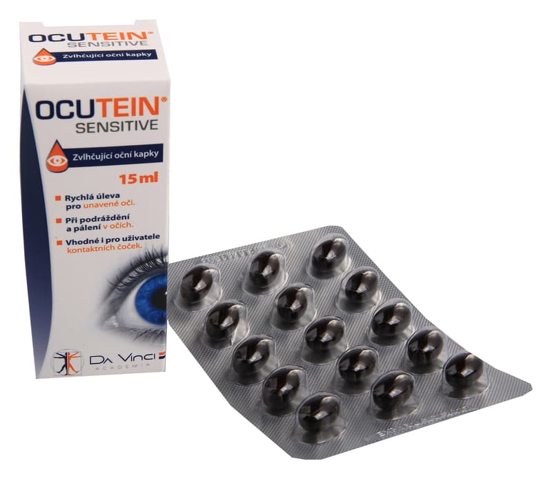 Ocutein Brillant Lutein 25mgDaVinci 60tob.+kapky