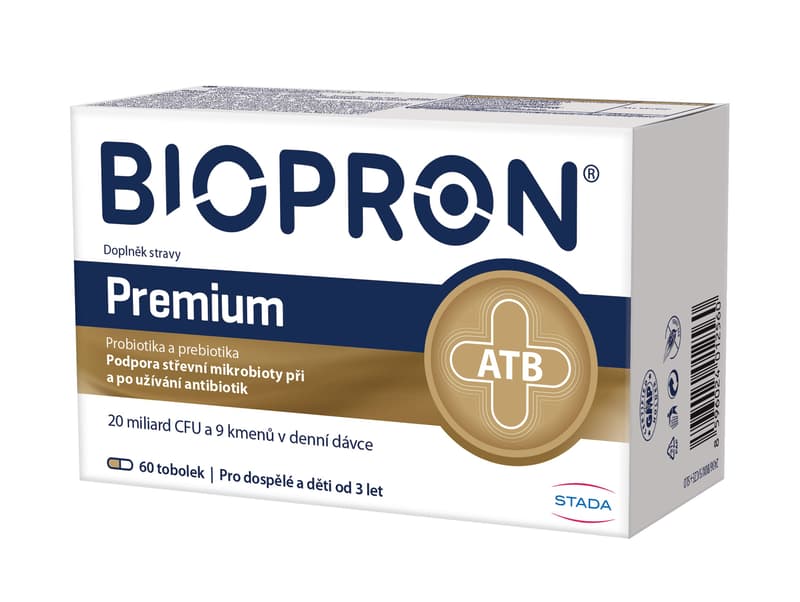 Biopron Premium probiotika a prebiotika tob.60