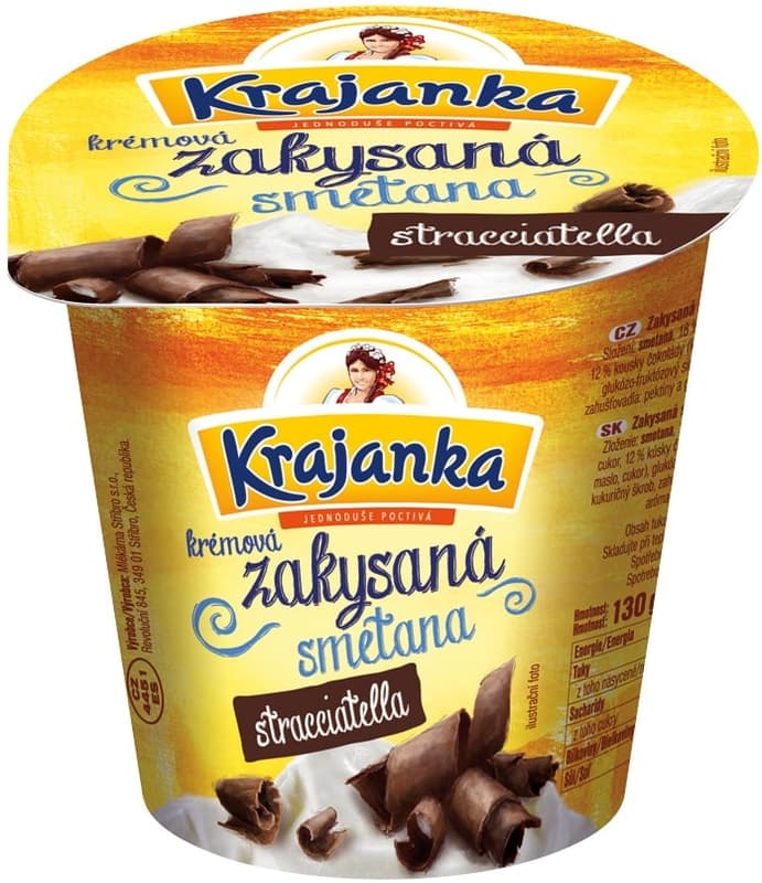 Krajanka sour cream stracciatella