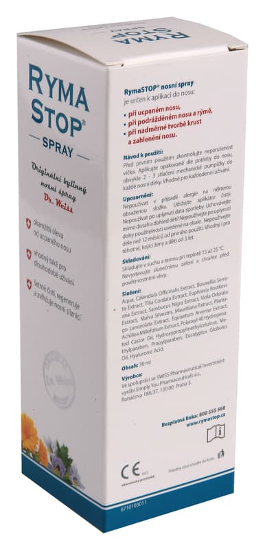 RymaSTOP Dr. Weiss - bylinný nosní spray 30ml