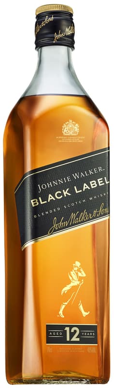 Johnnie Walker Black Label Skotská Whisky 40% obj.