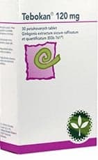 TEBOKAN 120MG Potahovaná tableta 30