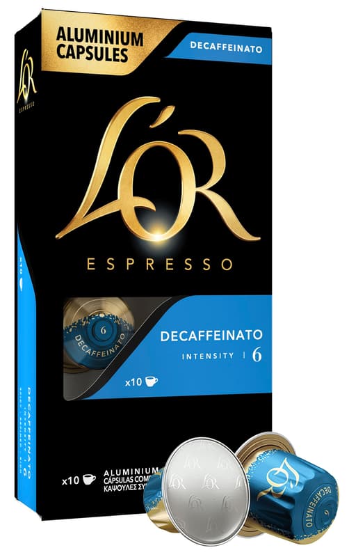 L'OR Espresso Decaffeinato 6 kapsle pro kávovary Nespresso Original