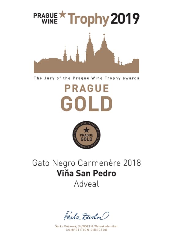 Viňa San Pedro Gato Negro Carmenére