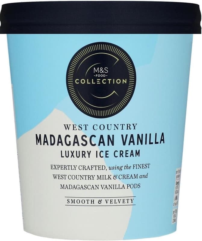 Marks & Spencer Creamy vanilla ice cream