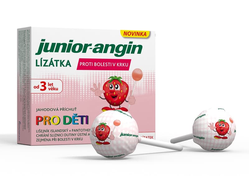 Junior-angin lollipops for children 8pcs