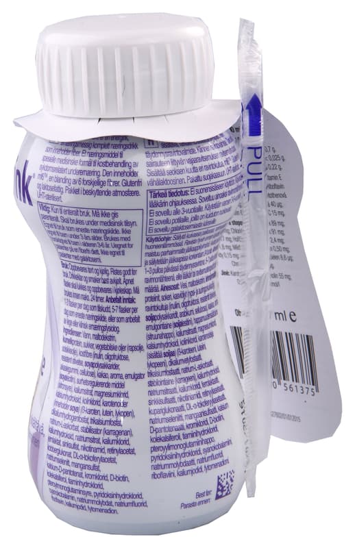 NUTRIDRINK MULTI FIBRE S PŘÍCHUTÍ ČOKOLÁDOVOU perorální roztok 1X200ML