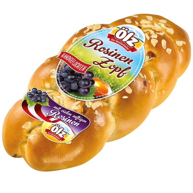 Ölz Christmas cake with raisins