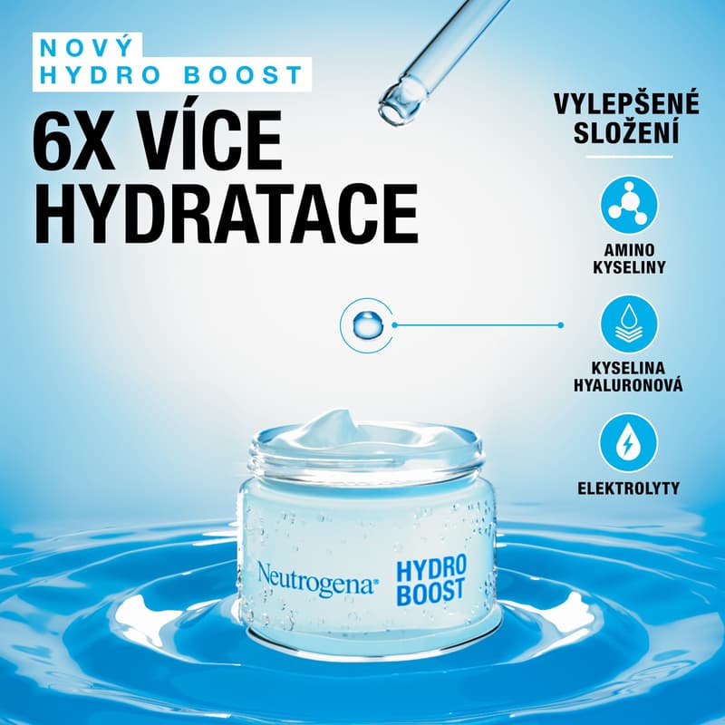 Neutrogena Hydro boost hydratační pleťový gel