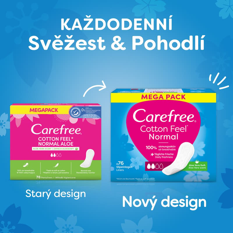 Carefree Aloe slipové vložky