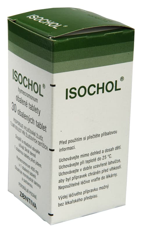 ISOCHOL 400MG Obalená tableta 30