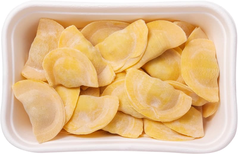 Čerstvá pasta Turkey ravioli with herbs