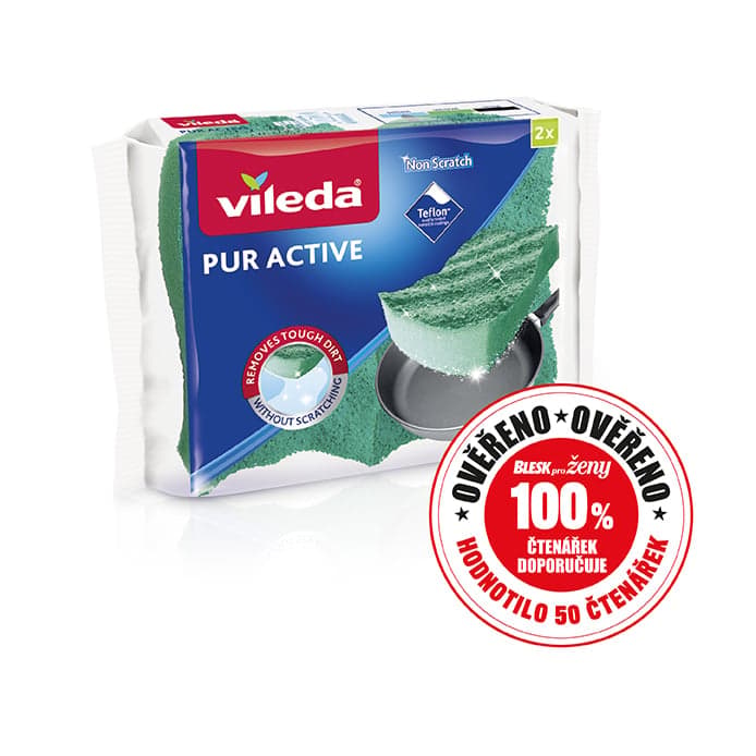 Vileda Pur Active sponge medium
