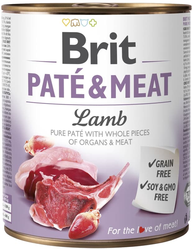 Brit Paté & Meat Lamb pro psy