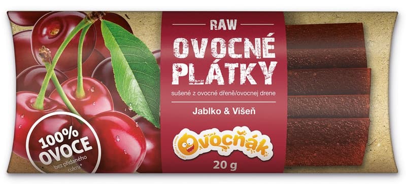 Ovocňák Plátky jablko a višeň