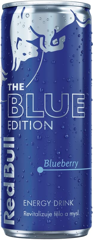 Red Bull Energy Drink Borůvka plech