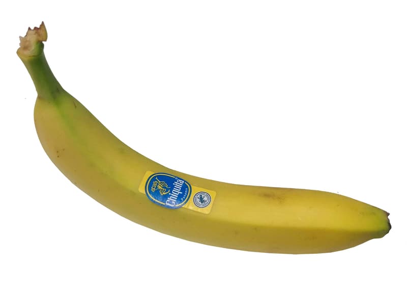 Banana yellow Chiquita 1pc