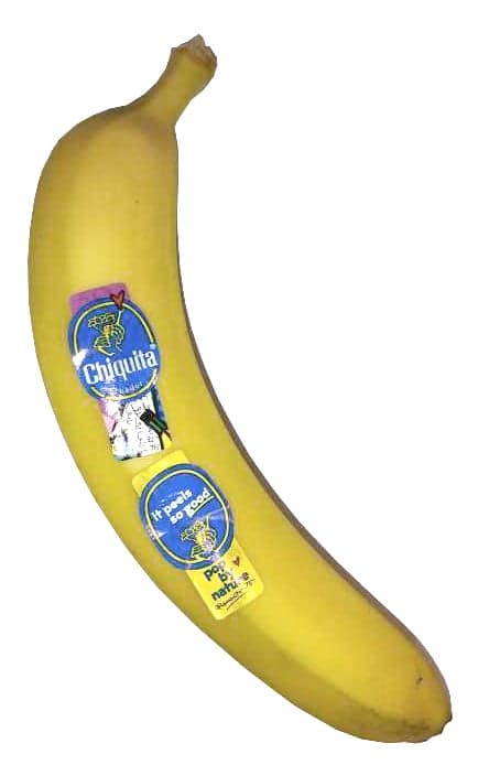 Banana yellow Chiquita 1pc
