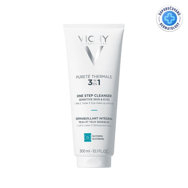 VICHY PURETÉ THERMALE Odličovací mléko 3v1 300ml