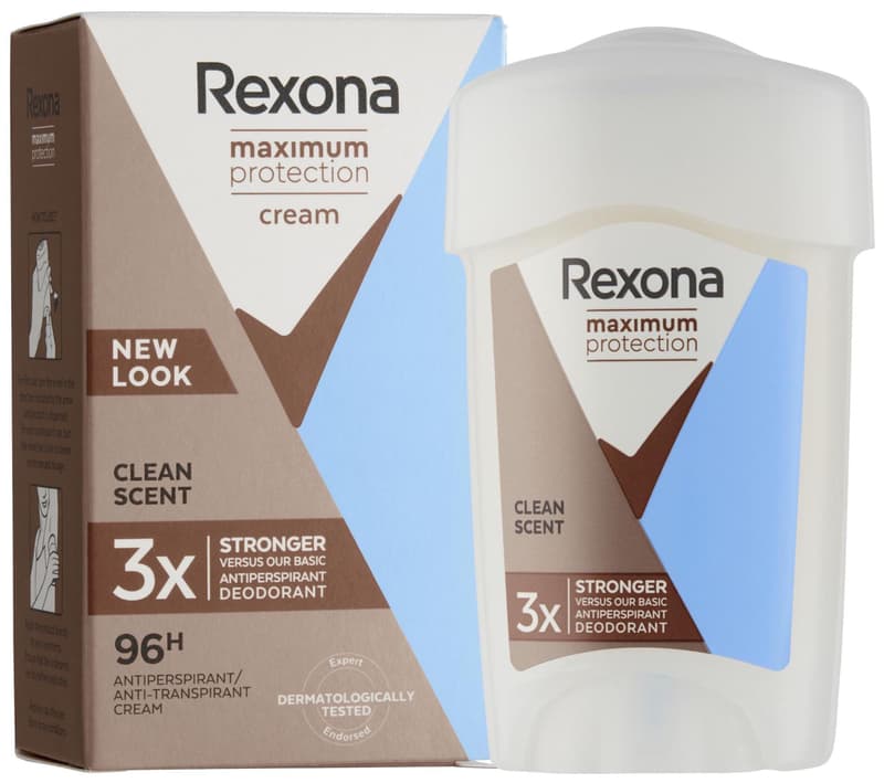 Rexona Maximum Protection Clean Scent Antiperspirant Cream