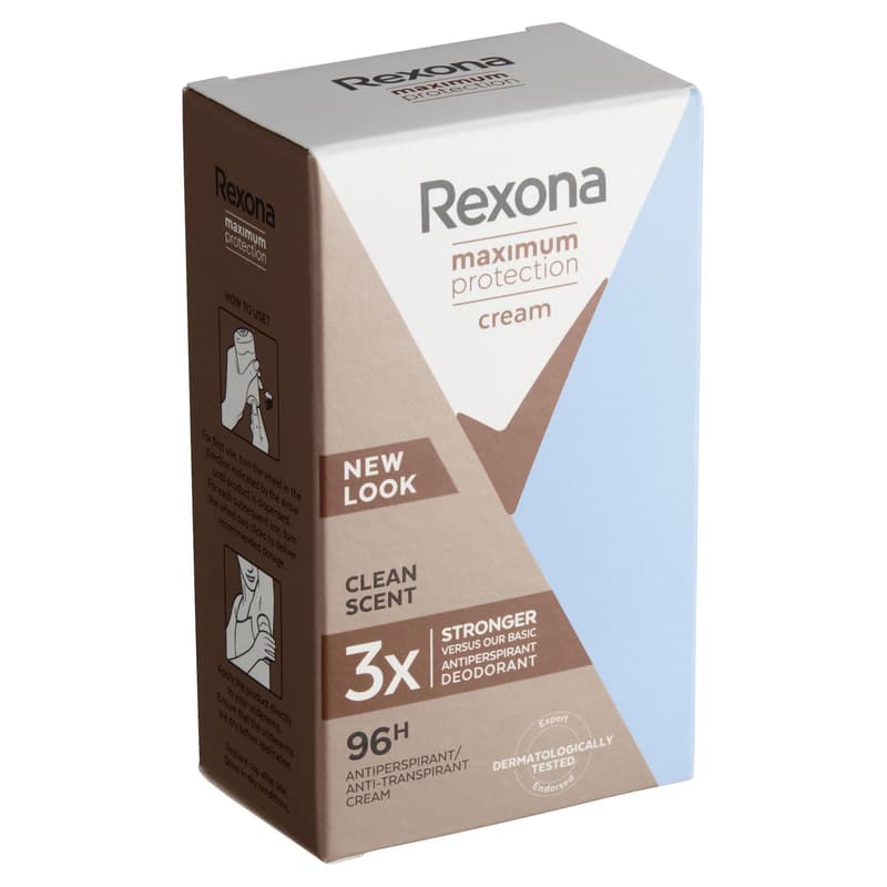 Rexona Maximum Protection Clean Scent Antiperspirant Cream