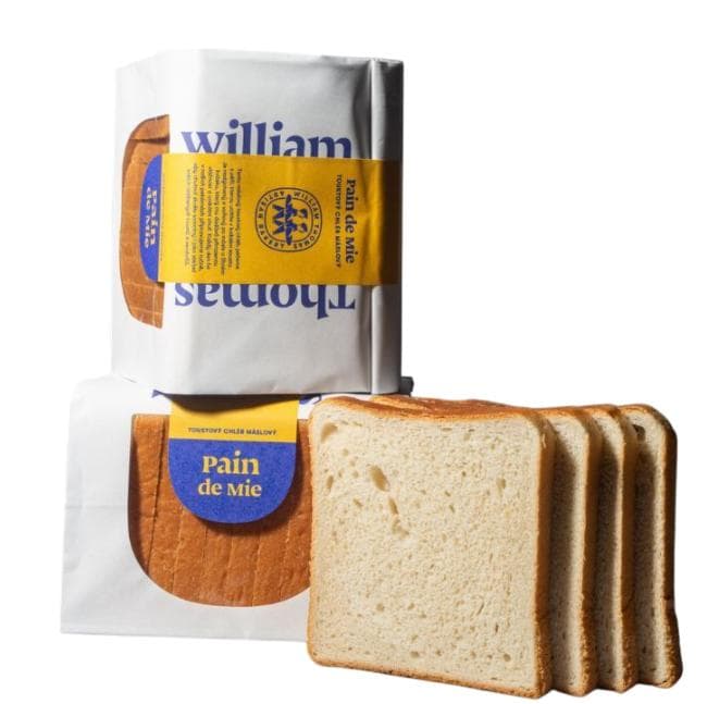 William Thomas Artisan Bakery Toustový chléb