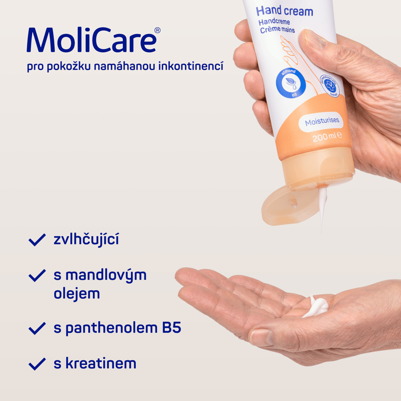 MoliCare Skin Krém na ruce 200ml