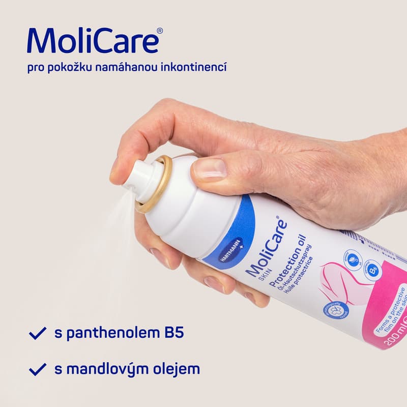 MoliCare Skin Ochranný olej. spray200ml